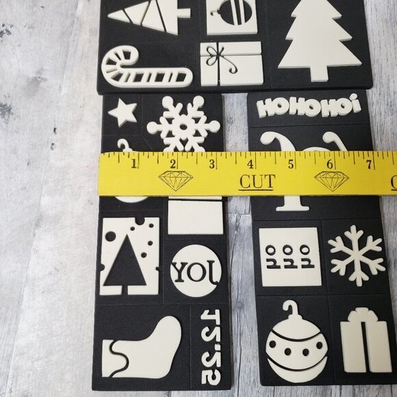 New - 25 Foam Christmas Stamps - Picture 3 of 3